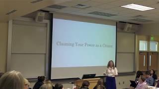 Claiming Your Power as a Citizen