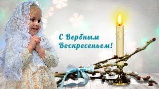 Красивое поздравление с Вербным Воскресеньем !