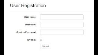 #9: User Registration / Sign Up Form in Asp.Net MVC using Entity Framework and SQL Server -