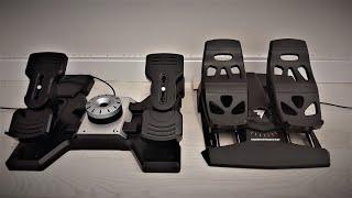 Logitech Saitek VS Thrustmaster Rudder Pedals Review