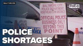 Baltimore Police facing severe staff shortages, risking officer burnout