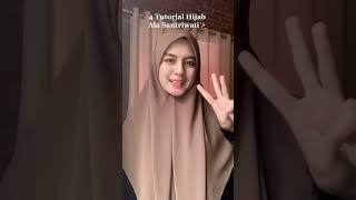 TUTORIAL HIJAB ALA SANTRIWATI By Ripaaa07 | OOTD HIJAB