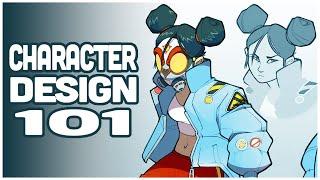 CHARACTER DESIGN 101 - My process and things to keep in mind!