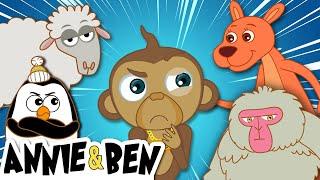 Explore The World | Learn Continents & Animals | Learning Cartoons For Kids By Annie & Ben