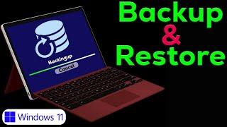 How to Backup Windows 11 & Restore Windows 11 Back Without Losing Any Data in English