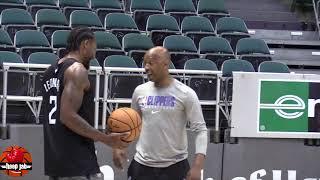 Kawhi Leonard Working Out With Sam Cassell In Hawaii. HoopJab NBA