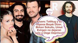 ¡Kivanc Tatlitug y Basak Dizer, Birkan Sokullu,Umut Evirgen no dejaron en paz a Ozge Ozprincci!