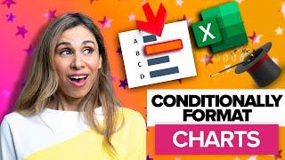 How to Make a Graph Change Color Based on Value | Conditionally Formatting Charts