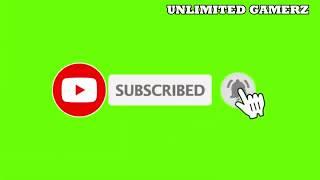 TOP 5 GREEN SCREEN SUBSCRIBE BUTTON !