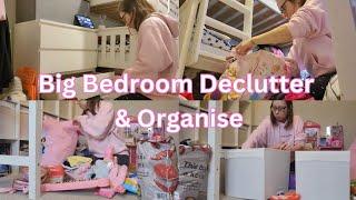 Post-Christmas Declutter and Bedroom Organisation | All Day Clean & Tidy With Me | Mum of 3 | UK Mum