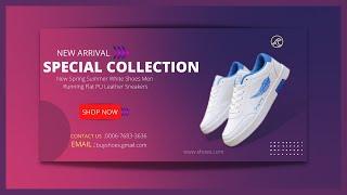 How to Make E-commerce Product Banner Design | Canva Tutorial Cc