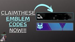 Free Emblem Code! Claim The Free Crushed Gamna Emblem Now !!! | Destiny 2 WitchQueen