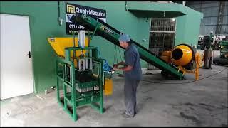 Máquina Pneumática para fabricar Blocos de concreto e pavimentos