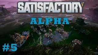 Satisfactory Gameplay (Alpha) EP5 - Bio Fuel & Securing Copper! | 3D Factorio Game