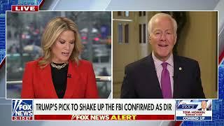 On Fox, Cornyn Discusses Confirming Kash Patel, Restoring Trust to the DOJ & the FBI