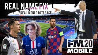 REAL NAME FIX FOOTBALL MANAGER MOBILE 2020, DOWNLOAD SAVE DATA AND INSTALLATION GUIDE. FIX IT FREELY