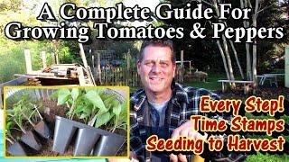 A Complete Guide for Growing Tomatoes & Peppers - Seed to Harvest: Every Step!/Table of Contents