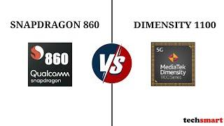 Snapdragon 860 vs Dimensity 1100 specs