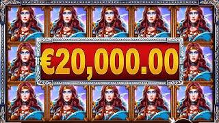 RECORD WIN  BOOK OF VIKINGS  NEW SLOT BIGGEST WIN ON YouTube FULL SCREEN MEGA BIG WIN MUST SEE‼️