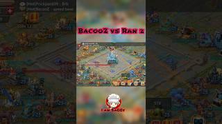 Lords mobile:- Ran z vs BacooZ || #lordsmobile #lordsmobilekingdomwar #rallypartytrap #solotraps