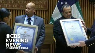 Retired officers honored for stopping arson attack on Martin Luther King Jr.'s birth home