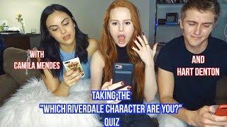 Taking Riverdale Quizzes with Camila Mendes and Hart Denton| Madelaine Petsch