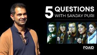 5 Questions with Sanjay Puri