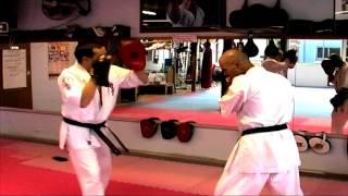 Shihan Mark Tyson Training at the Bondi Junction Dojo with Sensei Sklavos