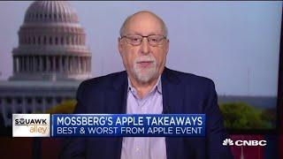 Walt Mossberg's takeaways from Apple's iPhone event