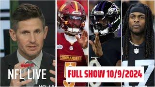 FULL NFL LIVE | ESPN breaks Ravens vs Commanders Week 6? - Davante Adams future? - Cowboys vs Lions?