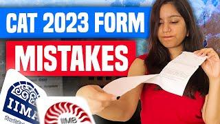 CAT 2023 FORM FILL UP  PLEASE Don't Make These 10 Mistakes 