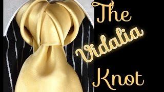 How to tie a tie: The Vidalia Knot