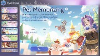 Event Pet Memorizing Gameplay | Ragnarok Origin Global