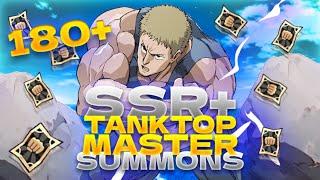 SSR+ TANK TOP MASTER LIVE PULLS!! | One Punch Man The Strongest Global