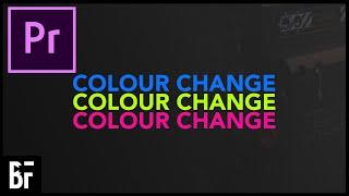 Changing Colour Text - Premiere Pro Tutorial