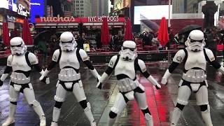 Boogie Storm FLASH MOB IN NEW YORK CITY TIME SQUARE