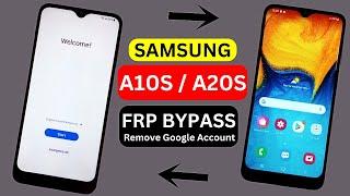 Samsung Galaxy A10S/A20S FRP Bypass Without PC | Google Account Bypass | Android 11 New 2024 Update