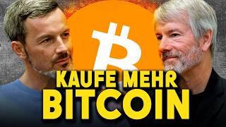 Michael J. Saylor: "Du wirst von deinen Bitcoin leben"