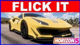 Forza Horizon 5 FLICK IT Forzathon Daily Challenges Earn 2 Awesome J-Turn Skills