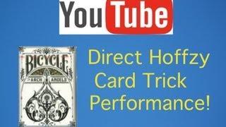 Direct Hoffzy (Card Trick Performance)-Magic