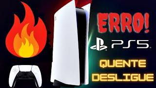 [RESOLVIDO] SEU PS5 ESTÁ QUENTE DEMAIS? DESLIGUE AGORA #ps5errors #ps5 #meups5