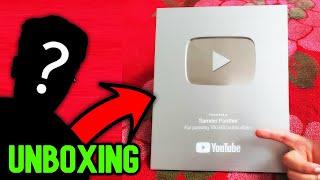 UNBOXING MY SILVER PLAY BUTTON! | Sameer Panther