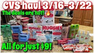 CVS couponing haul 3/16-3/22! The deals are amazing this week! | All for just $9!