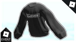 [EVENT] How to get the KLOSSETTE OVERSIZED SWEATER in FASHION KLOSSETTE DESIGNER SHOWCASE | Roblox