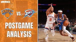 Knicks Fall To Thunder At The Garden 126-101 | New York Knicks