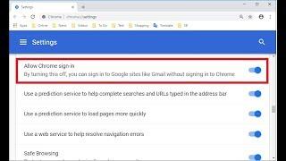 How to Stop Automatic Sign in in Google Chrome Browser