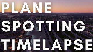 St. Louis Airport Plane Spotting TIMELAPSE During MSFS 2020 VATSIM Event