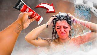 SHAMPOO PRANK ON WIFE **BAD IDEA**