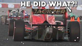 This guy was CRAZY doing THIS! - iRacing Super Formula Lights