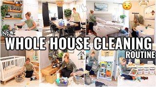 WHOLE HOUSE CLEAN WITH ME! WEEKLY CLEANING ROUTINE | 2024 CLEANING MOTIVATION